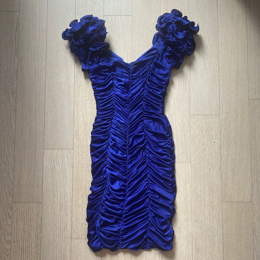 Steppin’ Out Size 7 Blue Dress